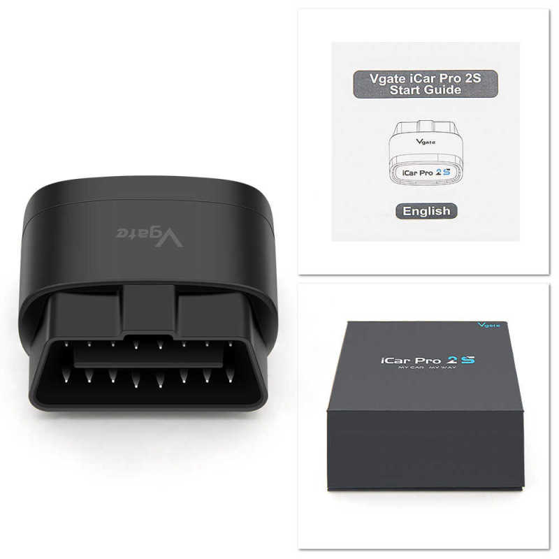 Vgate Icar Pro 2S Elm327 Bluetooth 5.3 Android/Ios/Pc Fault Detector Vgate Icar Pro 2S Elm327 Bluetooth 5.3 Android/Ios/Pc Fault Detector