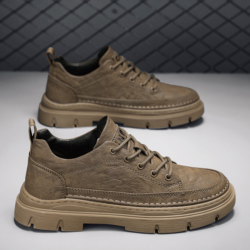Men's Shoes 2026 New Summer Non-Slip Waterproof Low-Top Workwear Safety Boots Men's British Style Casual Leather Shoes Men's Shoes 2026 New Summer Non-Slip Waterproof Low-Top Workwear Safety Boots Men's British Style Casual Leather Shoes