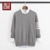 Áo len cashmere nam cổ tròn tùy chỉnh mới áo thun tay dài nam Áo len Cashmere