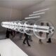 Postmodern Minimalist Creative Restaurant Chandelier Bubble Glass Lamp Cafe Window Bar Island Bench Strip Light