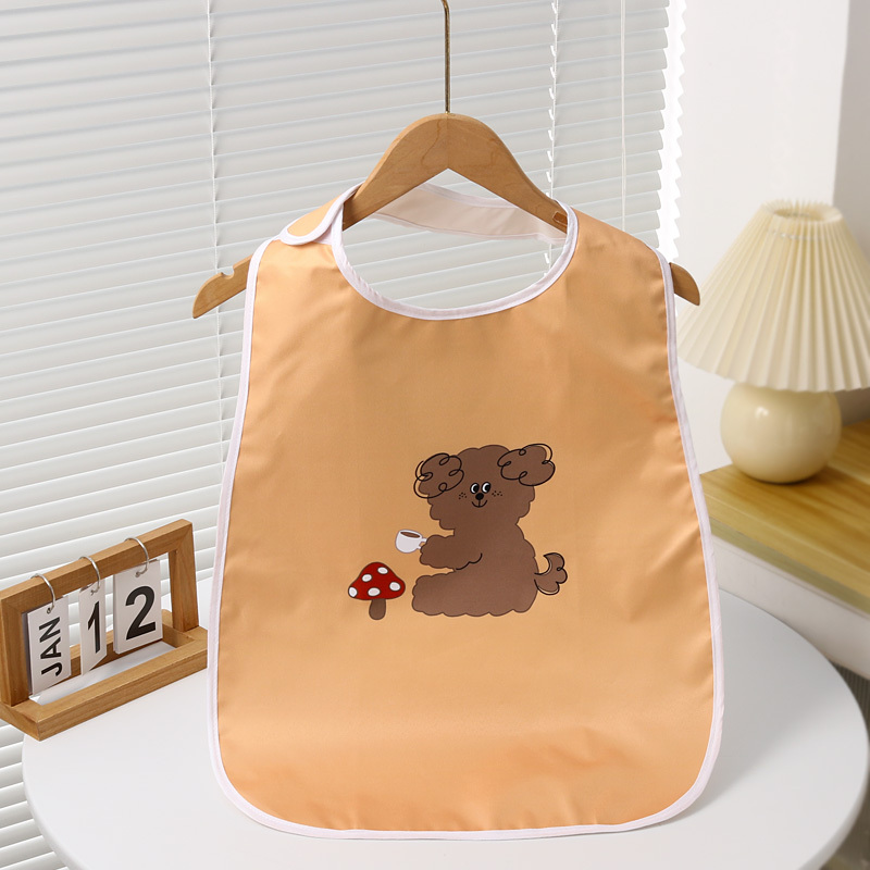 Korean-Style Adult Bib for Eating Hot Pot, Meal Bib, Eating Tool for Students, Oil-Proof, Portable Bib for Adults