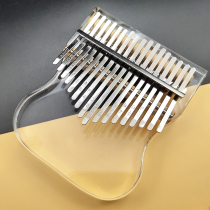 Kalimba 17-tone Thumb Crystal Finger Piano Beginner Mini Kalimba Thumb Transparent Piano