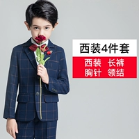 Комплект, костюм, штаны, галстук-бабочка, брошь, 4 предмета