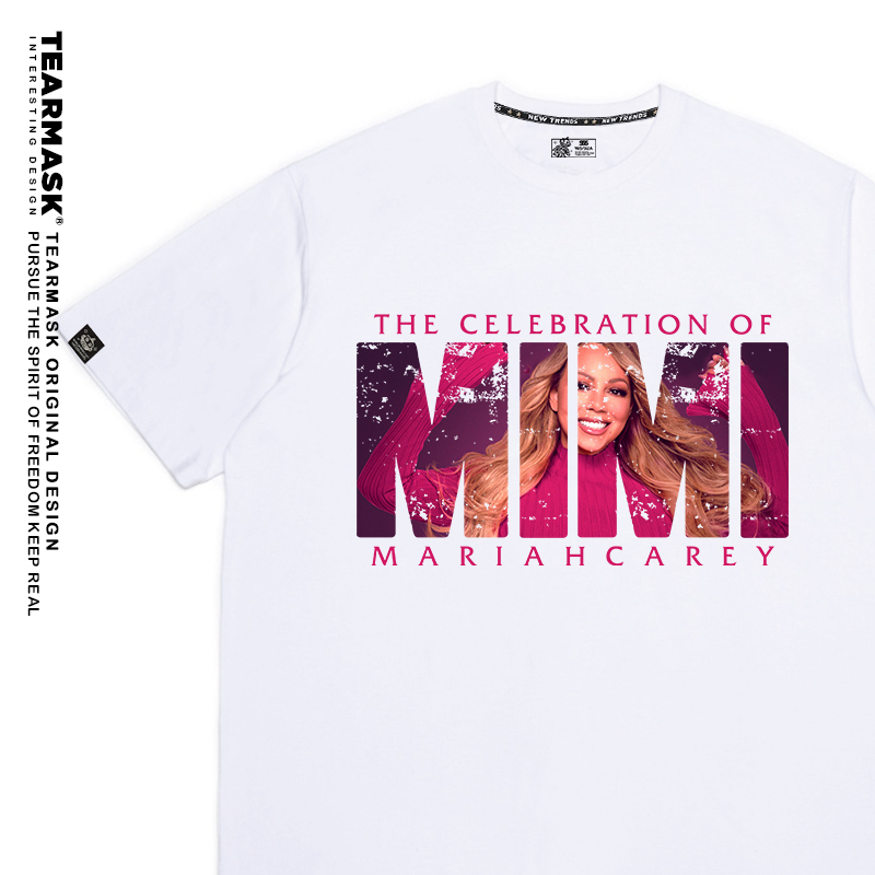 Mariah Carey Concert Merchandise T-Shirt Unisex Short-Sleeve Clothing Shanghai