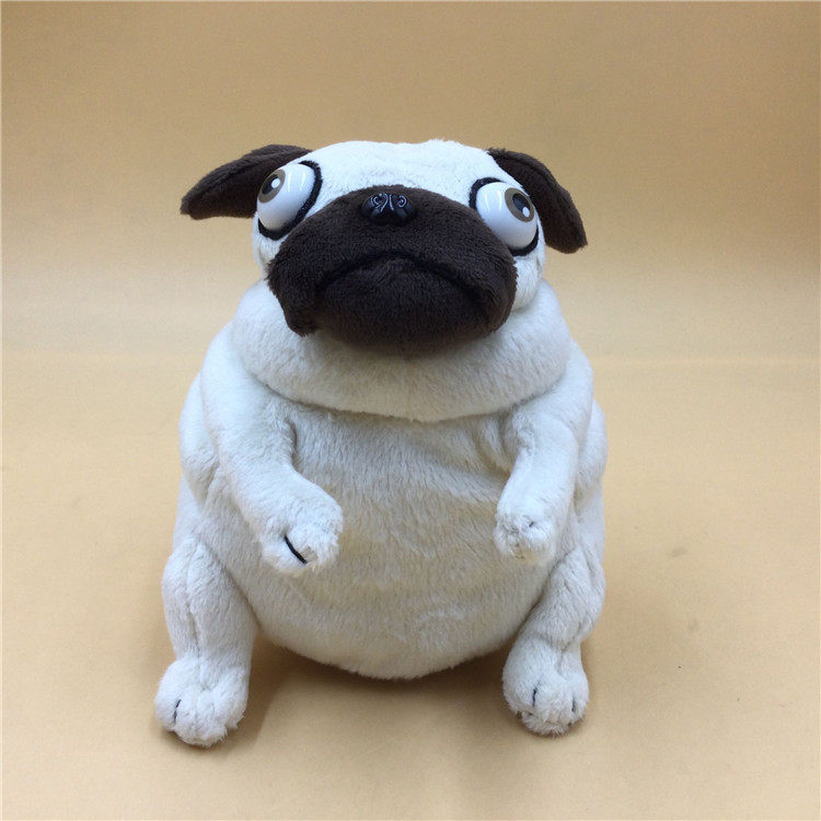 Outside the single funny ugly adorable dog fat sand carving paparazzi Plush toys Cloth doll dog doll gift