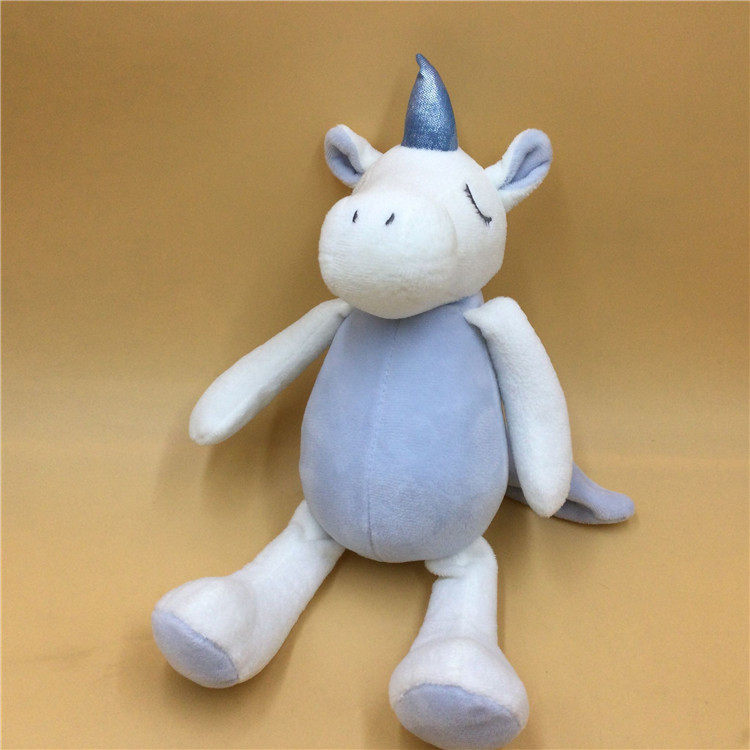 Foreign trade tail single unicorn plush toy doll Appease doll doll