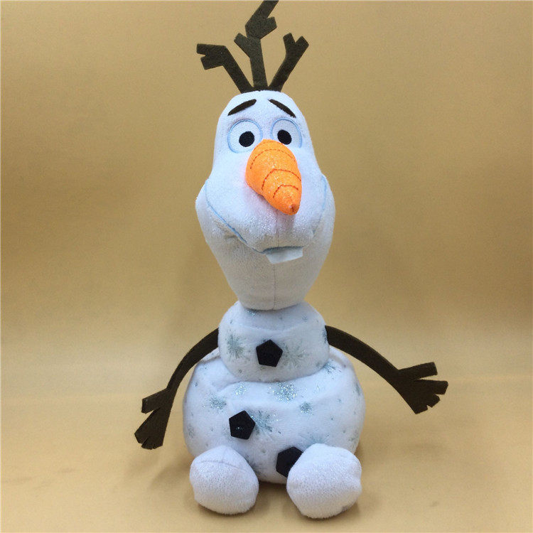 Foreign trade tail single cute snow people Plush toys Snow plate sitting doll Doll Gift cloth doll