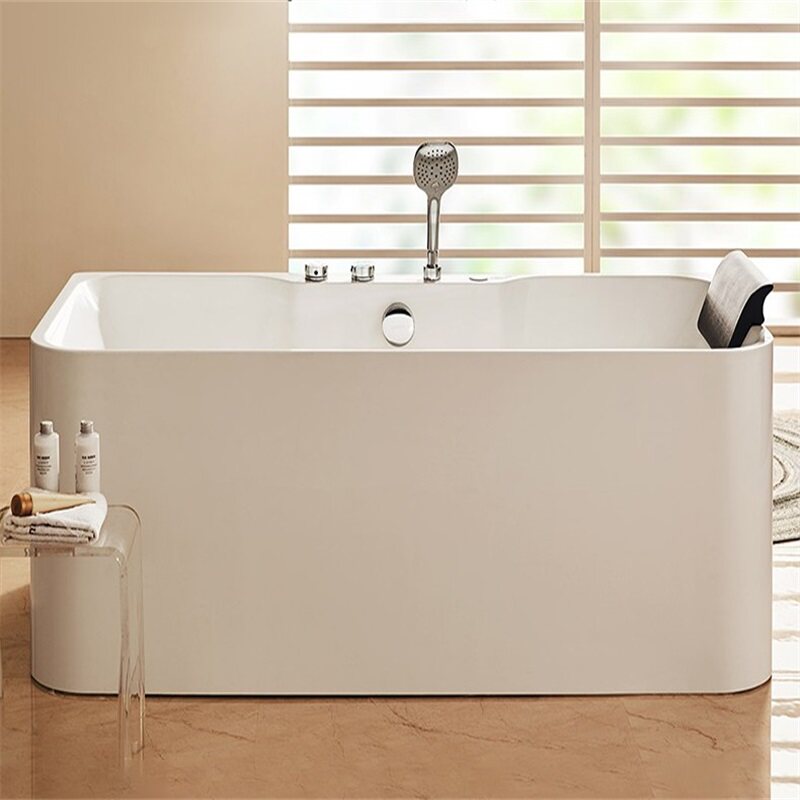Massage bathtub AQ1766 integrated into sexual jointless Bilateral lying position design ultra-thin lines design modern minimalist-Taobao