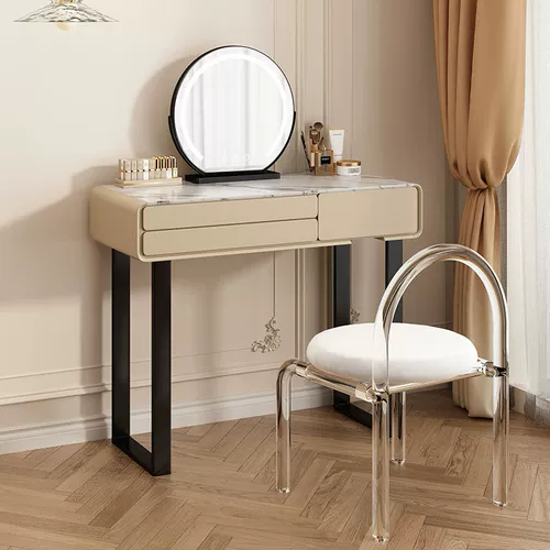 爱宜欧 Современный и минималистичный туалетный столик из натурального дерева для спальни, французский стиль