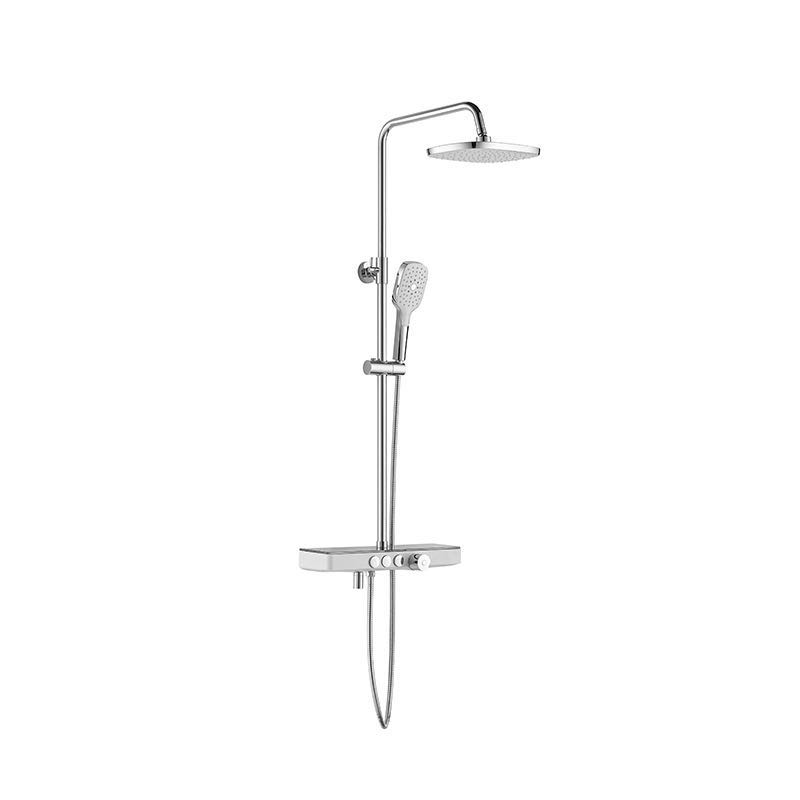 Sun Fung Bathroom Shower Shower Kit Triple Function Home Full Copper Bathroom Pressurized Rain Shower Shower