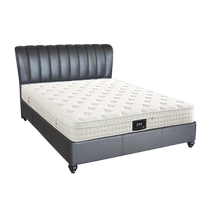 Suibao Northeast birch full leather bed S90121Z