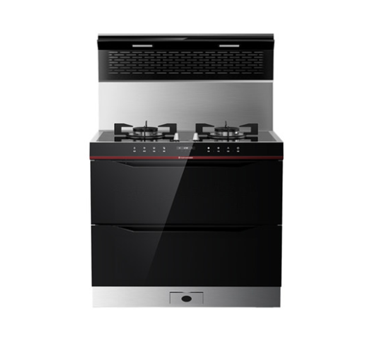 Mars-integrated stove X5BX integrated stove range hood gas stove Sterilization Cabinet Side Suction Integrated Stove
