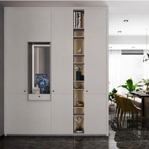 Zhibang Home Simple Modern Clothes Rack Entrance Cabinet Storage Room Foyer Cabinet Shoe Cabinet Customized Space Saving