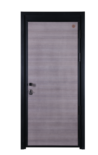 Denott securely enters into the double door fingerprint lock anti - theft door door home custom C015