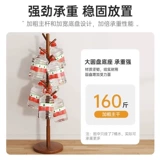 Простая вешалка из натурального дерева для домашнего использования