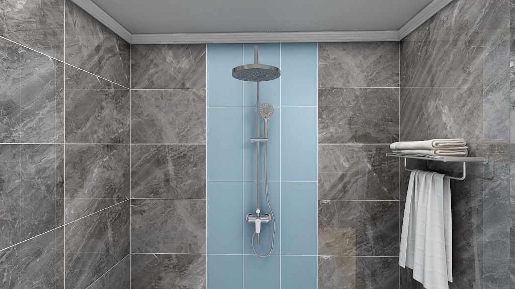 The vacuum electroplating process HMF117-333 the constant-cleaning bathroom leoxyle shower HMF117-333