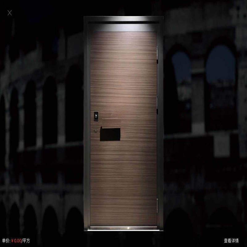 The Mortal Doors high-end security door VDL-109-1 Sidl can be customized according to feng shui size