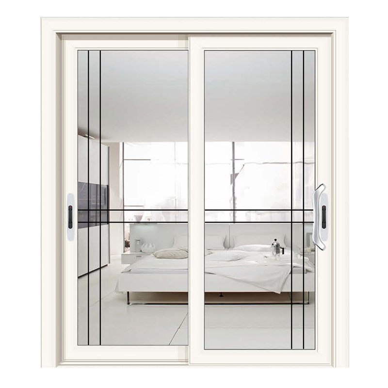 Shangpin Natural Color Wooden Door Titanium Magnesium Alloy Sliding Door Kitchen Powder Room Balcony Sliding Door Bathroom Door Mark Series