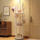 Solid Wood Floor-Standing Clothes Rack for Bedroom and Living Room, Indoor Coat Rack for Home Use, Freestanding Bedside Rack for Nighttime Use