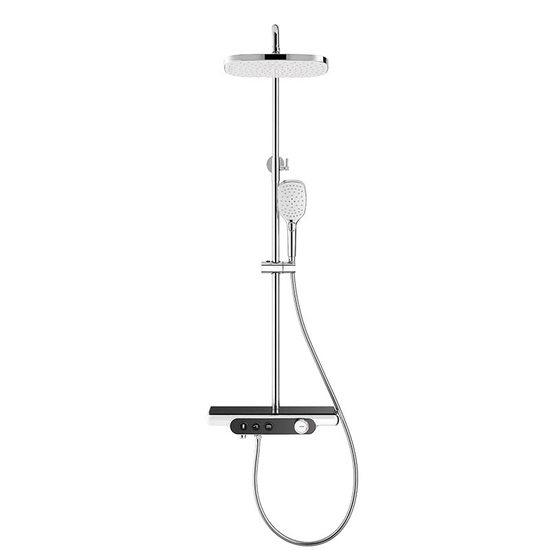 (Limited Lizzie Store) Sura Whale Shower Shower Kit Triple Function Easy Cleaning Shower Large 95 Native Copper