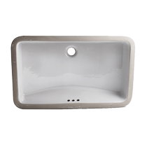 Kohler lavabo sous comptoir carré encastré lave main face Latina K-2215T-M-0 Négociable en magasin