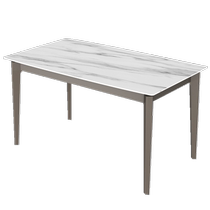 Gujia home small apartment furniture simple living room dining table and chair combination one table and four chairs PTK065