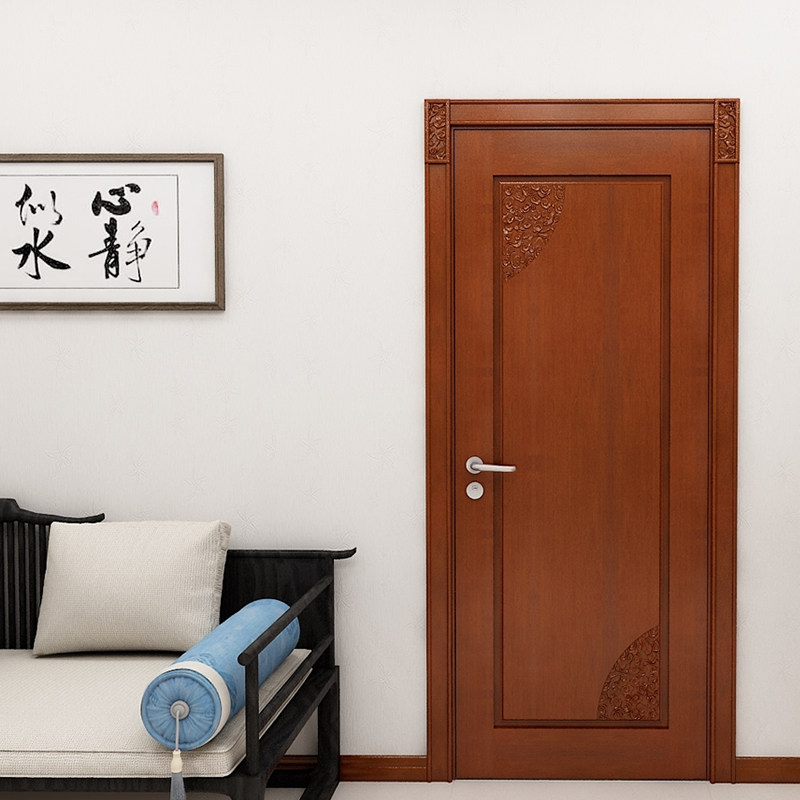 Fufull Gate log door solid wood door bedroom door home FM-86