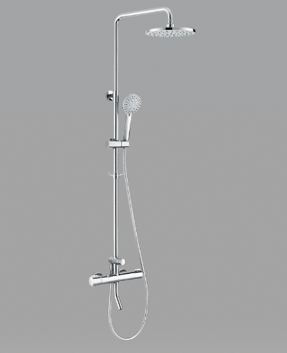 Farnsa Bathroom Shower F2H9053SC with a shower of water.