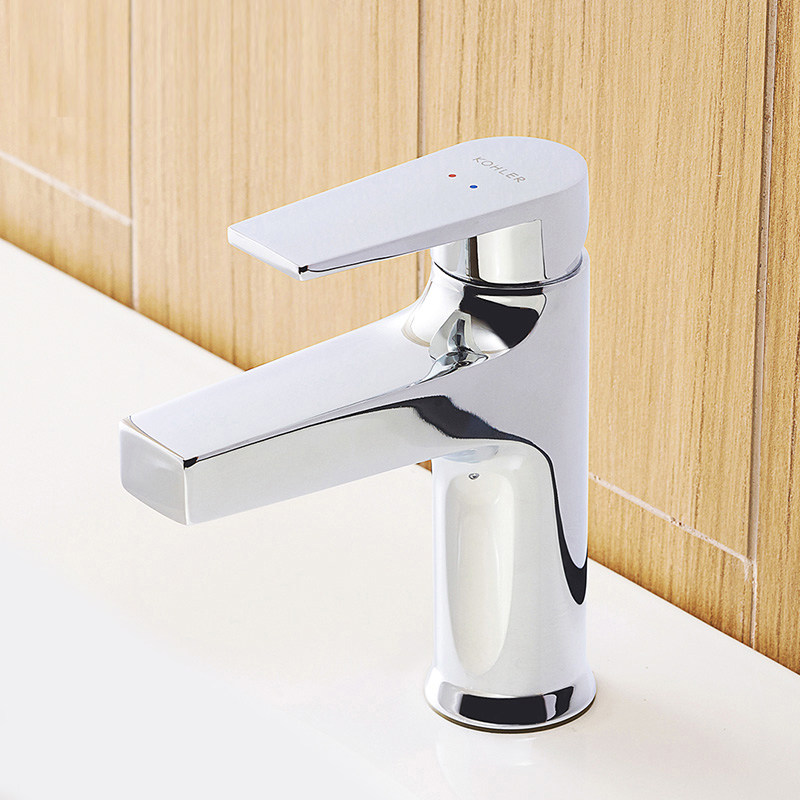 Kohler tap hot and cold water single-hole bench basin tap Dressing Room Bath Cabinet Washbasin Faucet K-74013T