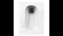 JOMOO Squatting toilet is stain-resistant and corrosion-resistant white moderate size a must-have for bathrooms. Easyhome