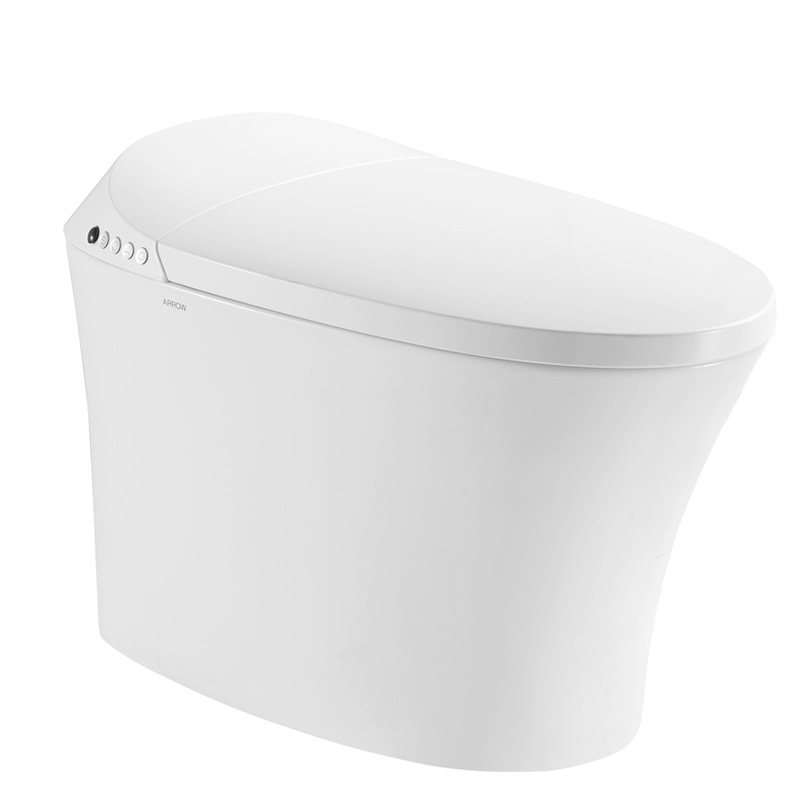 (Limited North Four Rings Store) ARROW Light Smart Toilet AB1026 Seat Ring Antibacterial Adjustable Gentle Light Night Light