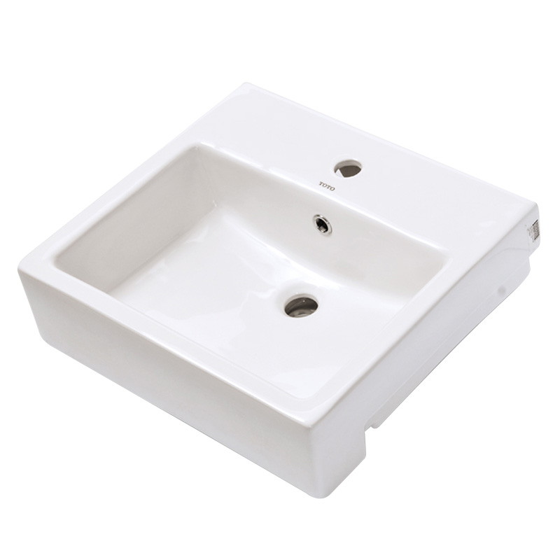 TOTO LW717RCB semi-buried washbasin in the form of a