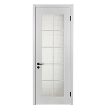 Porte en bois TATA porte de toilette minimaliste Porte vitre Cuisine Door Door Customisé Suit Door BL002 Mélange huile TCZ