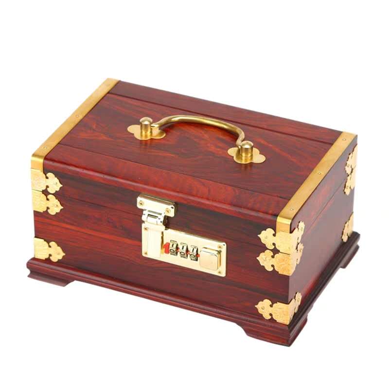 Mahogany jewelry box