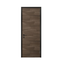TATA wooden door simple interior door bedroom wooden door solid wood composite paint-free door @001 TCZ