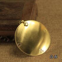 Pure copper evil mirror convex mirror copper feng shui Mirror Mirror