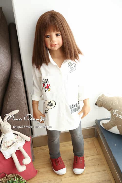 Chemise fille à manche longue - Ref 2084986 Image 3