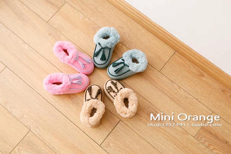 Chaussons enfants en autre pour hiver - Ref 1032889 Image 6