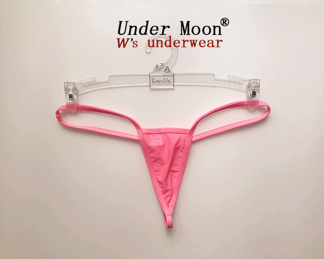 Y-Shaped Women's Thong, Sexy Ultra-Low Waist, Comfortable Ice Silk T-Pants, Comfortable and Fashionable Mini Low-Crotch Women's Panties