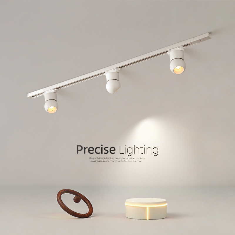 Meijia Design Surface-Mounted Spotlights for Home Use, Intelligent Dimming, Living Room Tv Background Wall, Anti-Glare Led Track Lights Meijia Design Surface-Mounted Spotlights for Home Use, Intelligent Dimming, Living Room Tv Background Wall, Anti-Glare Led Track Lights