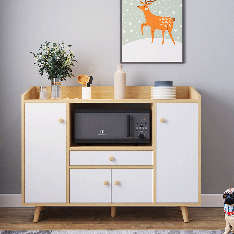 Eat edge ark, is I and contracted microwave cabinet Nordic household multifunctional tea cabinet sitting room dining - room storage cupboard