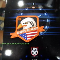 USA 5 11 511 Stars and Stripes Eagle Stereo Rubber Velcro Armband Sticker logo badge