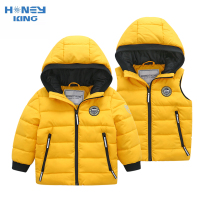 Male and female child cotton clothes new Inron winter clothing Windproof Cotton Padded Jacket small CUHK Tong Baby thickened Anti-chill jacket