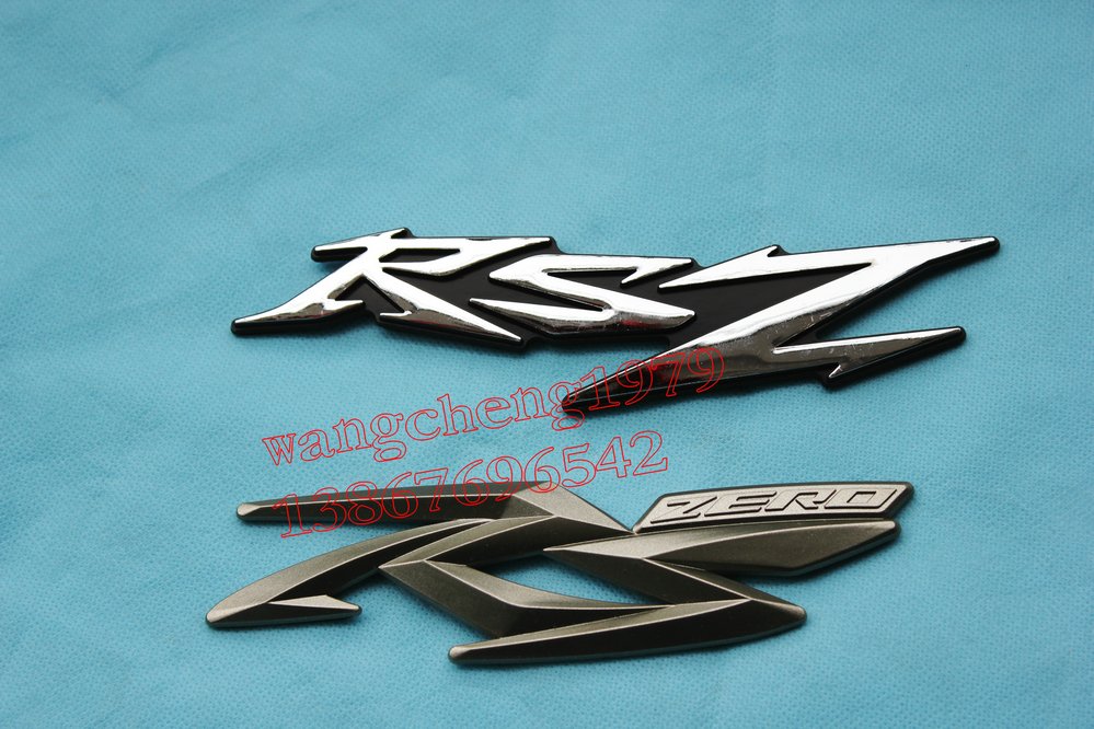 Special price new mountain leaf RS-zero RSZ ghost fire three-dimensional car label plated car label