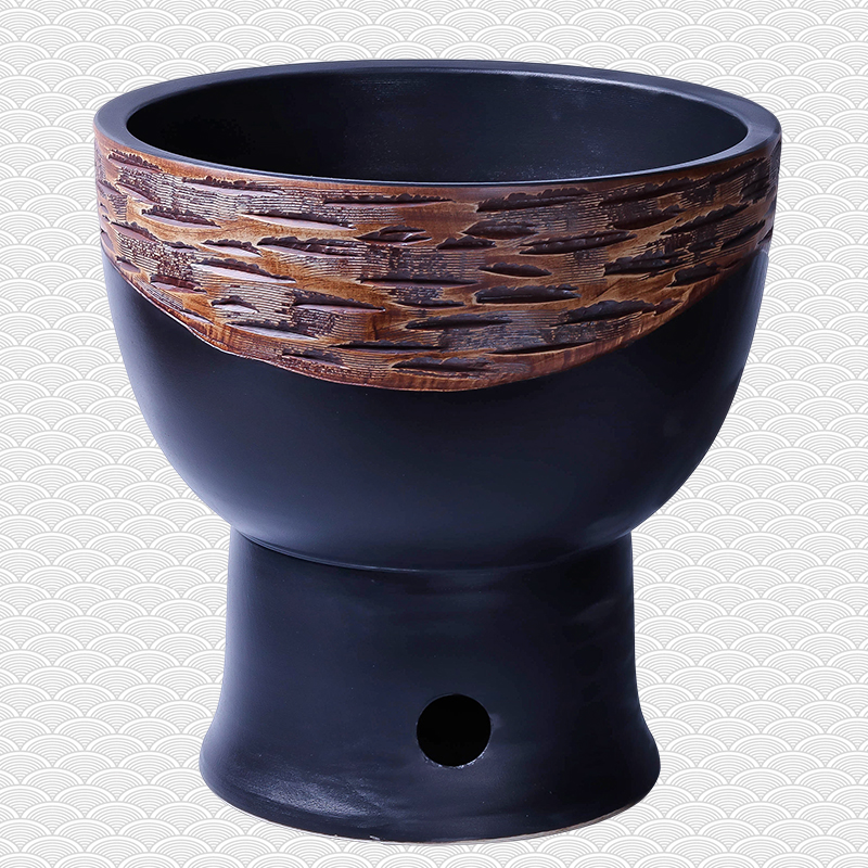 Jingdezhen ceramic household balcony retro mop pool hand - carved archaize toilet size mop pool