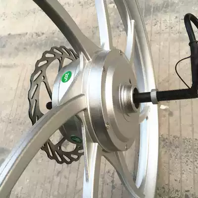20 inch disc spin type variable speed integrated wheel motor brushless toothed 36V motor eight square brushless motor