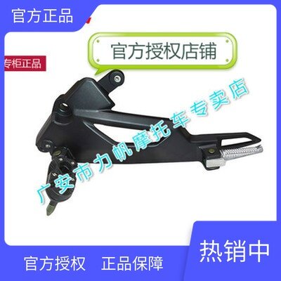 Lifan Motorcycle KPM200 LF200-3B Front Foot Pedal Assemblies Front Resting Foot Train Foot Pedal