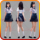 C4D/MAX/FBX/обманка/OBJ модель мультяшного персонажа 3D студентка AI girl материал АНИМЕ-персонажа mini 0