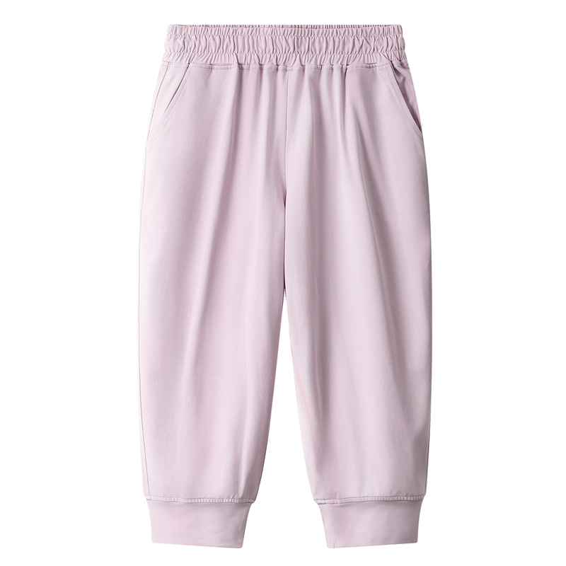Summer New 2026 Women's Cropped Jogger Pants, Loose Fit, Thin, Plus Size, Sporty Casual Harem Pants, Slimming Effect