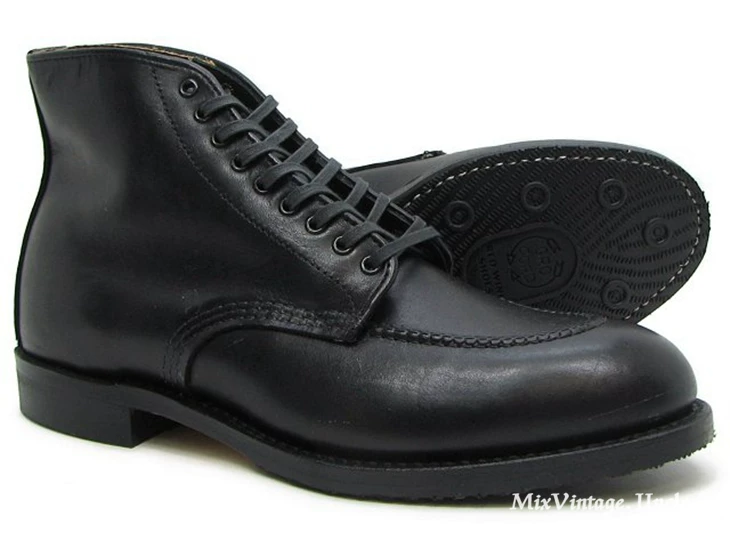[美国redwing9090 9091红翼工装靴男绅士靴alden tank短靴indy boo]